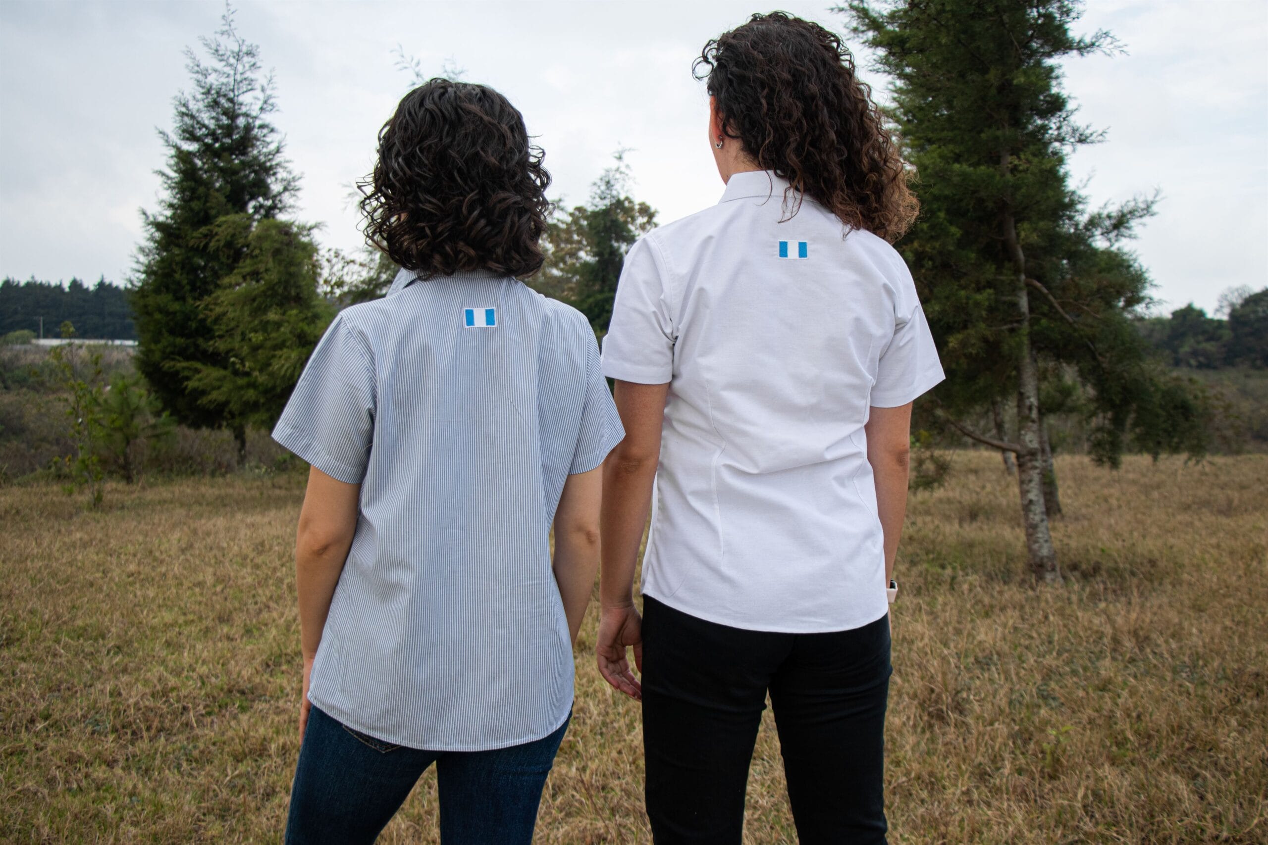 Blusa Manga Corta Tipo Oxford - Imagen 3